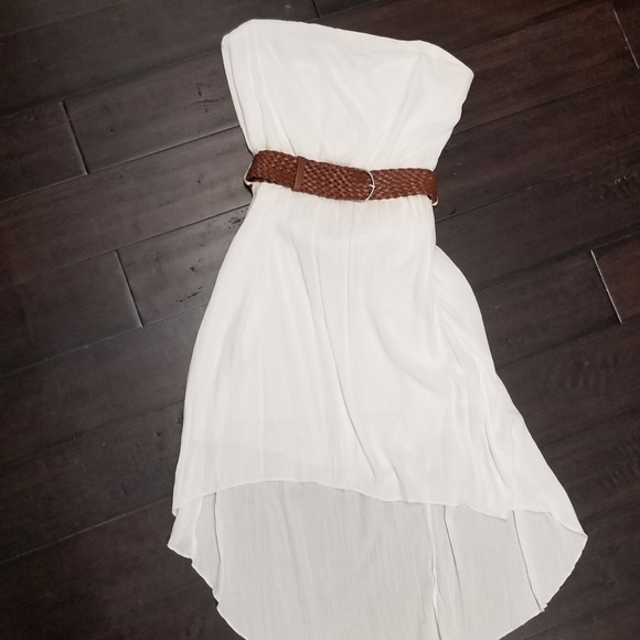 Guess minimalist wedding dress high low - Picture 2 of 8